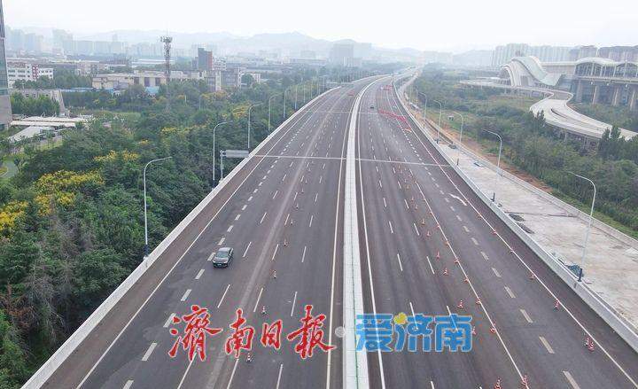 项目强省会｜济南邢村立交新建桥体双向通车