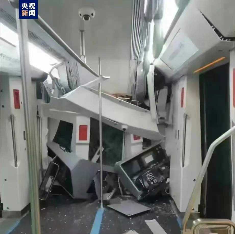 西安地铁在建10号线试验线路事故 致1死2伤