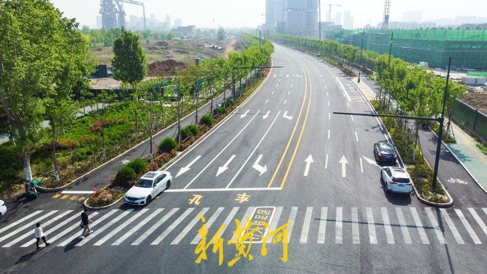 中央森林公园旁建新路，济钢片区交通路网再升级