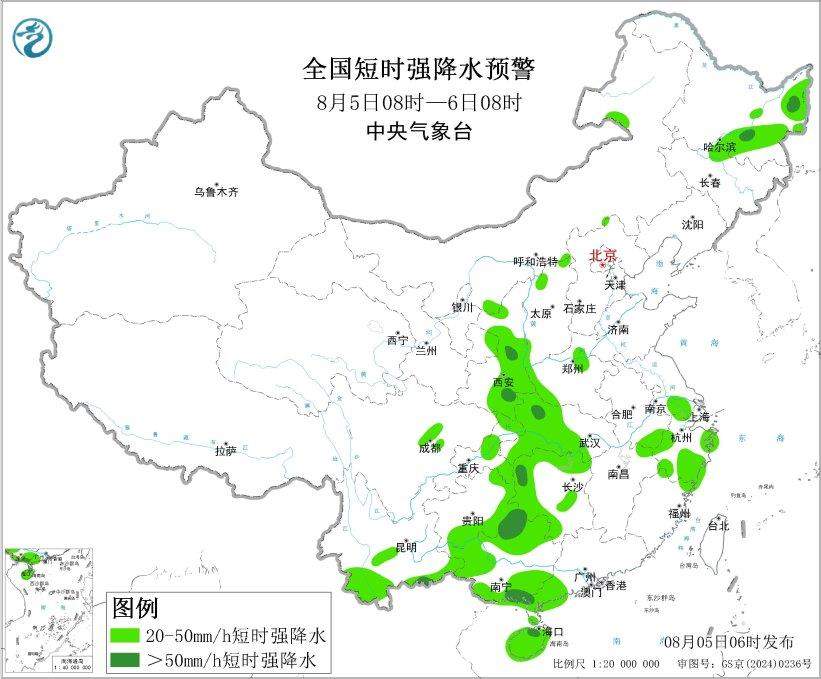 强对流+暴雨双预警 部分地区将有10级以上雷暴大风