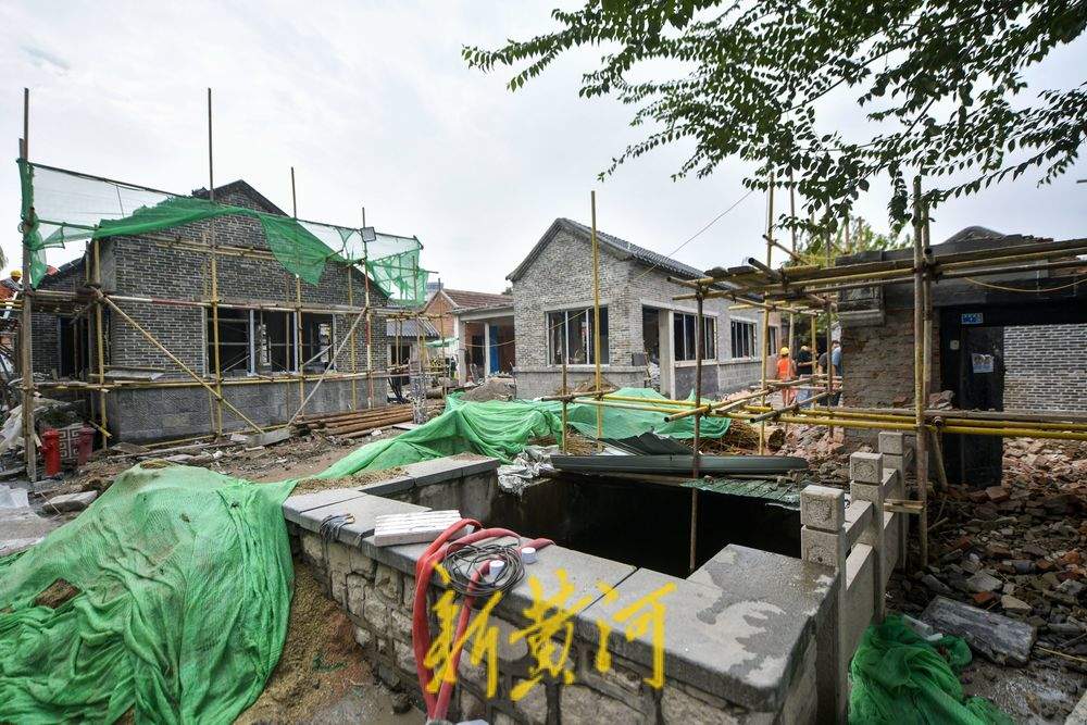 济南老城院落“复原”《老残游记》“高升店” ，夹缝中的小河将露全貌