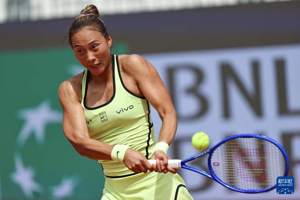 WTA1000罗马站：郑钦文晋级