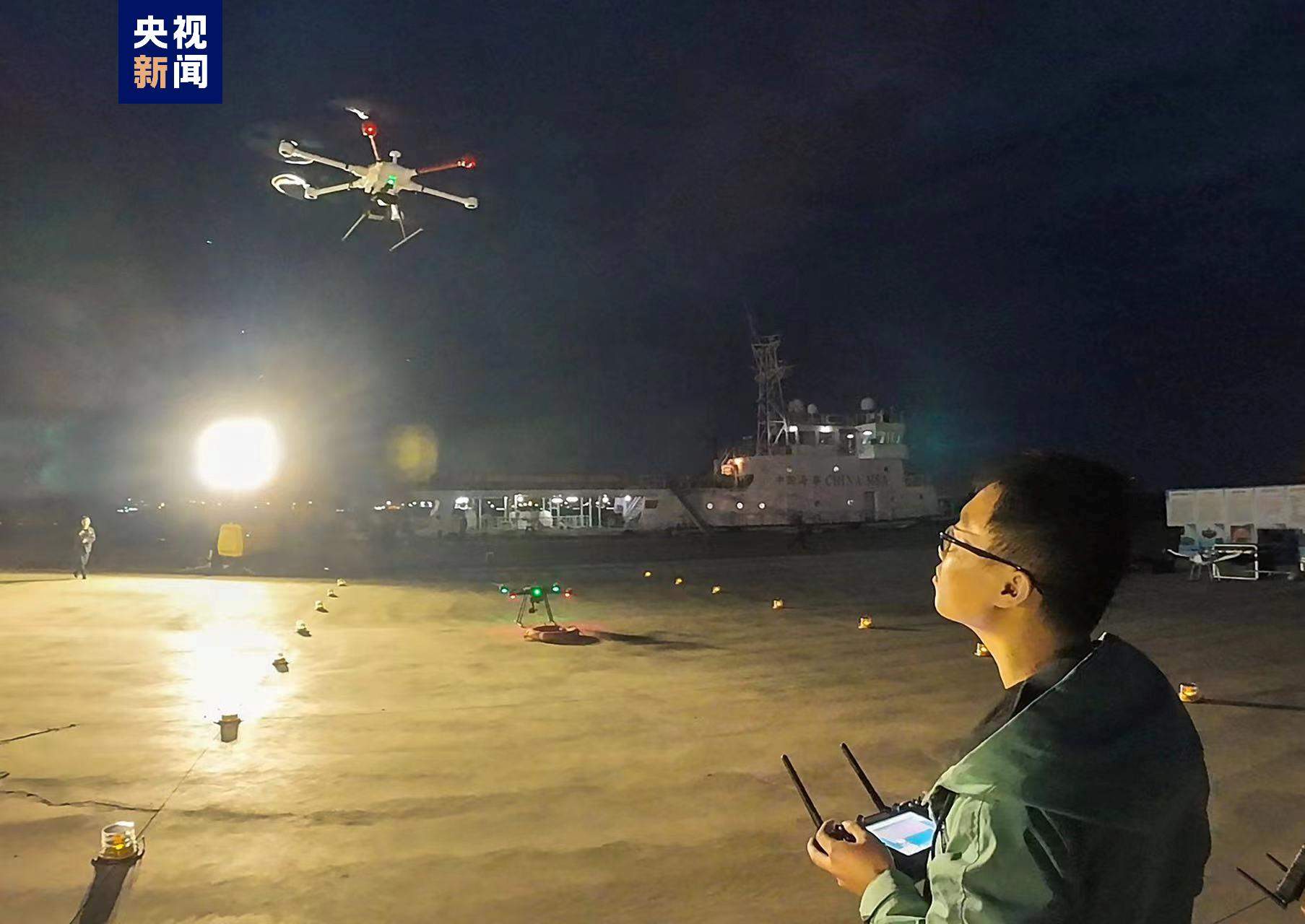 高技术装备支持！渤海湾首次低能见度海空立体搜救演练举行