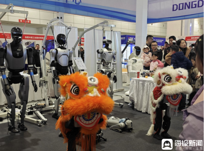 人形机器人租赁经济火热 济南一家企业单台日租金5000元