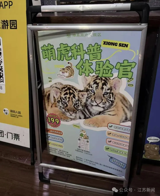 广西7岁女童被小老虎咬伤右腿 景区最新通报