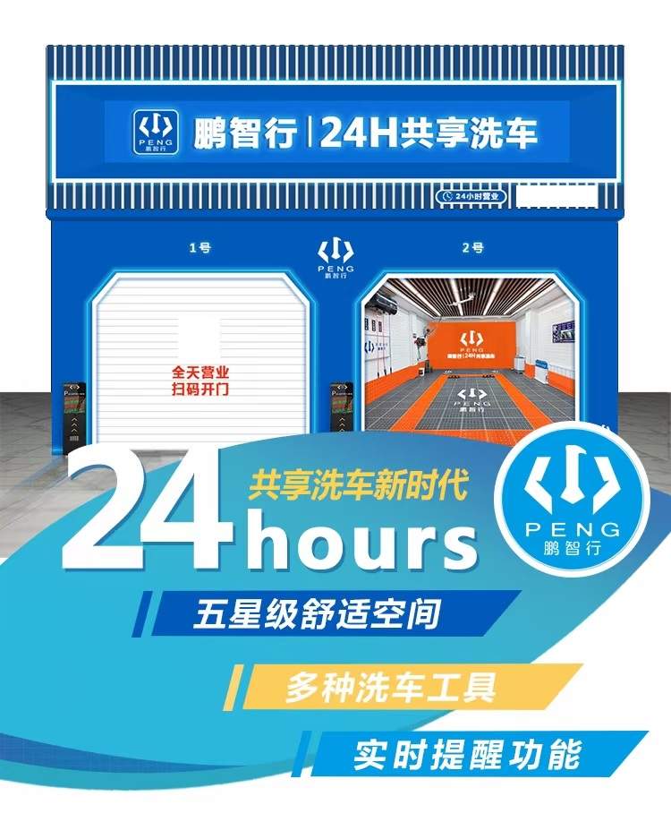 社区自助洗车门店悄然兴起：24 小时服务破解洗车痛点