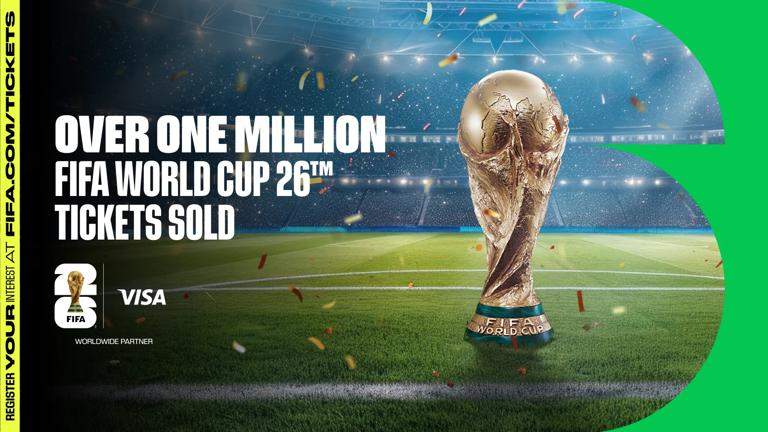 2026美加墨世界杯已售出超100万张门票