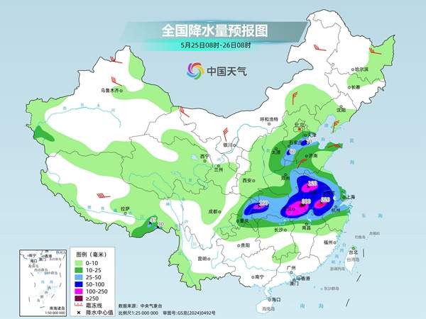 湖北安徽等地警惕暴雨致灾 南方迎今年来最大范围高温闷热天气