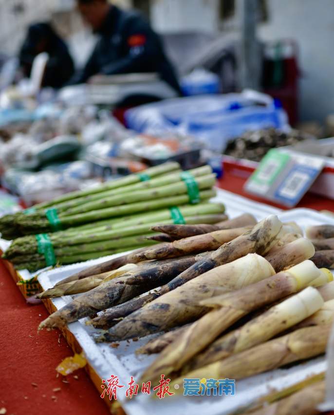 春菜“抢鲜”上市，菜市场满是春天的味道