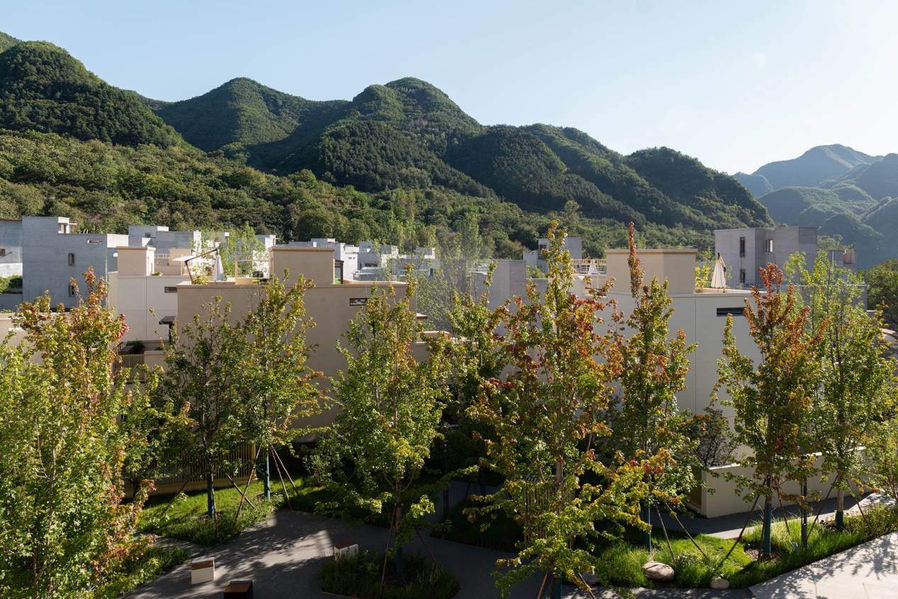 北京山谷，80后理想山景院居 通勤带娃陪父母三不误的烟火气山居 