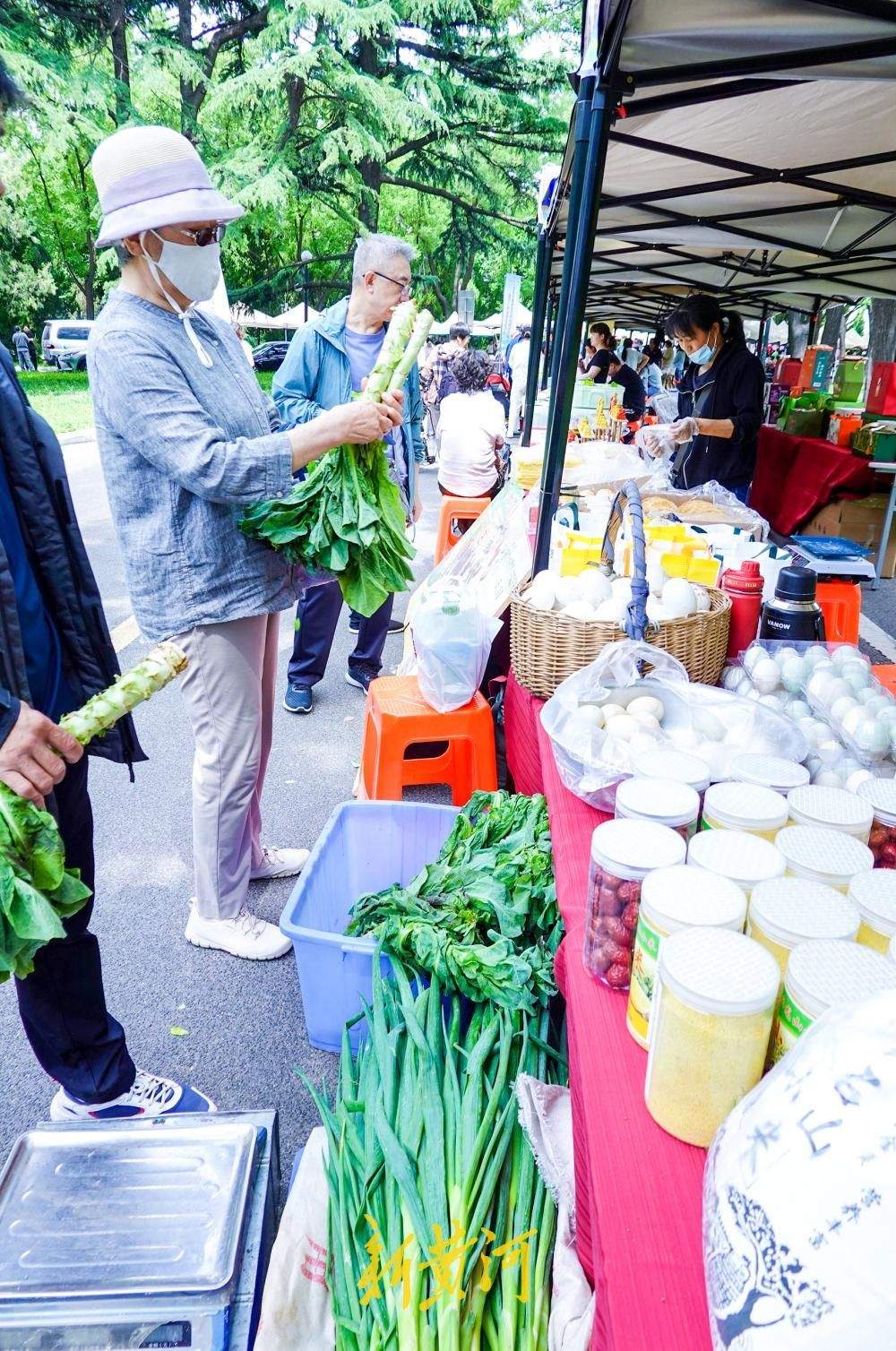 农广优品进社区，高素质农民培育成果亮相南郊宾馆