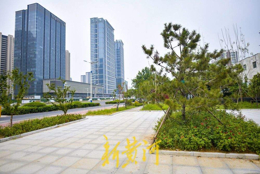 地铁施工围挡拆除 “还路透绿”建新景