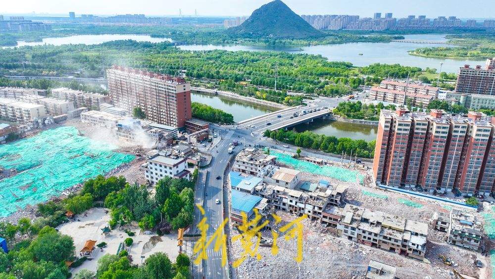 华山景区旁城中村改造 地上建筑拆除加速推进