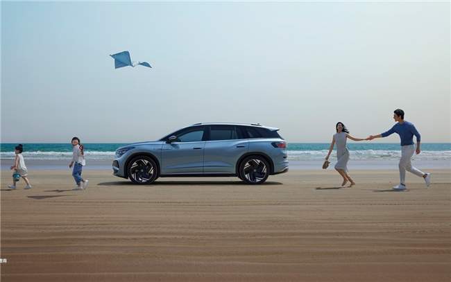 上汽大众纯电动汽车ID.6X，产品力出众成中大型纯电SUV标杆之作