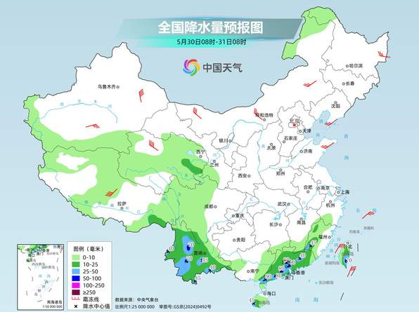 南方降雨将显著减弱 北方炎热持续多地或现高温