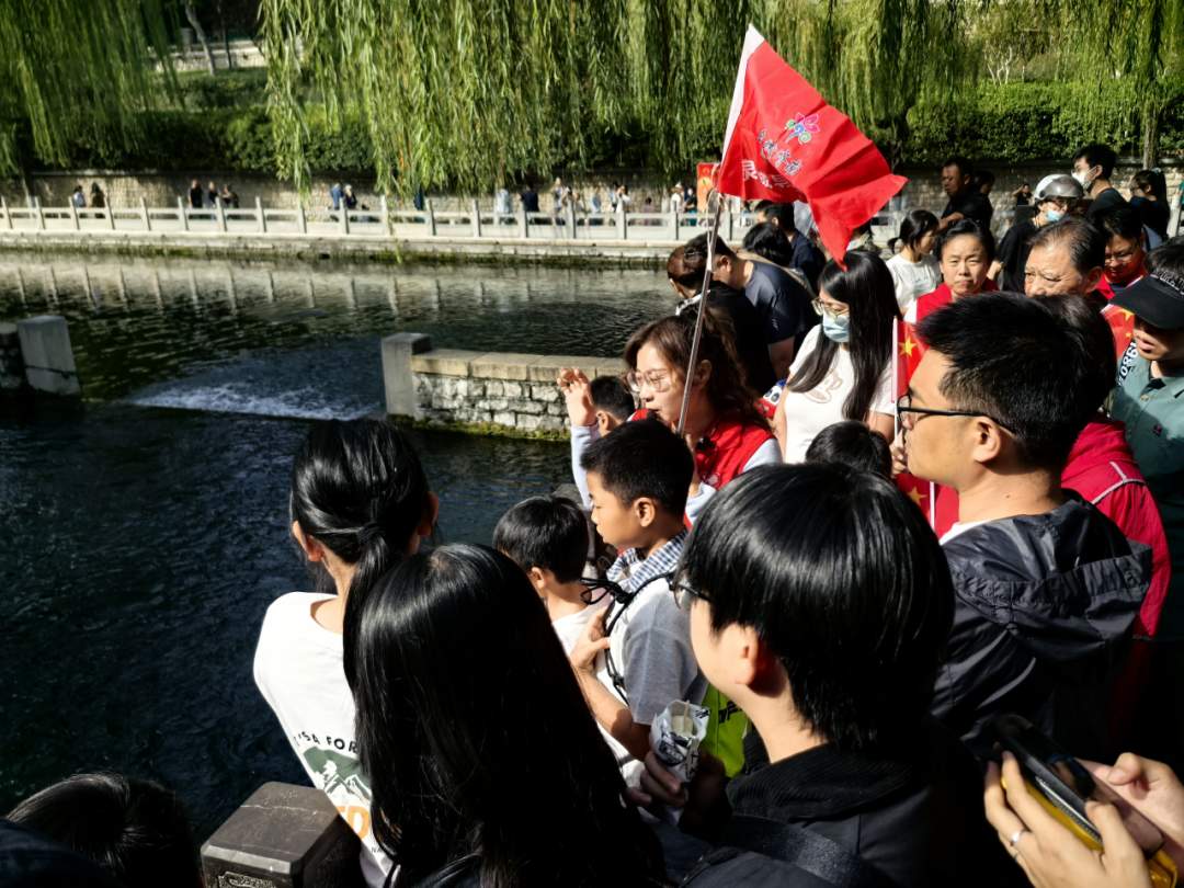 中秋、国庆双节期间,济南文旅志愿服务温暖泉城