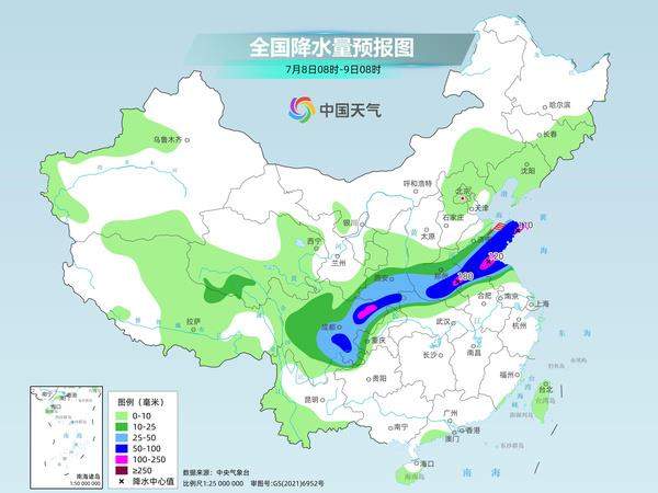 山东河南等地明起较强降雨再袭 南方高温成片出现