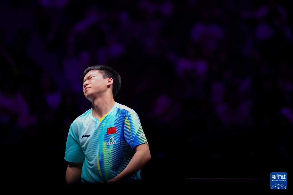 乒乓球——WTT重庆冠军赛：梁靖崑晋级男单16强