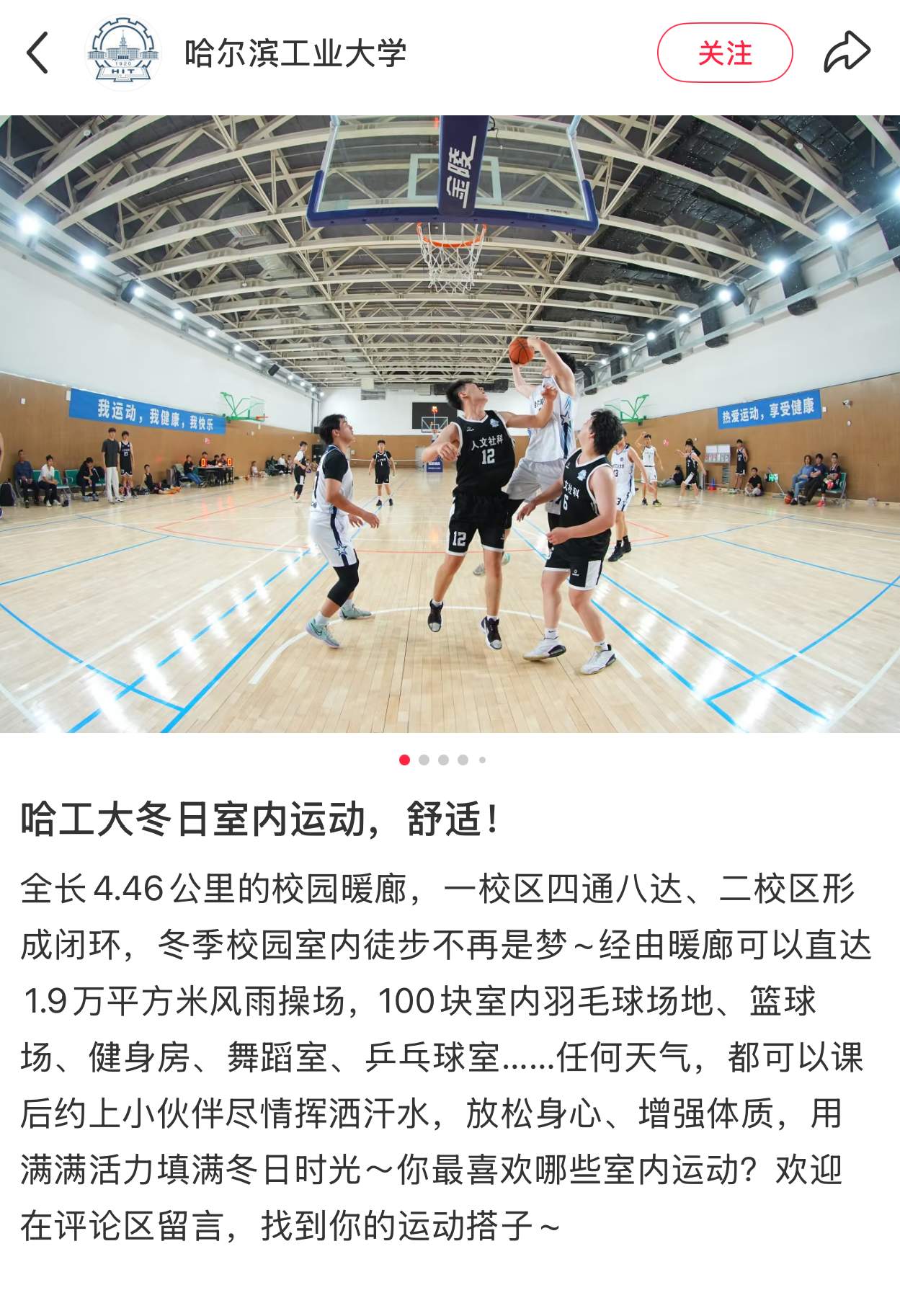 冬天穿短袖？哈工大硬核“暖廊”惊艳网友