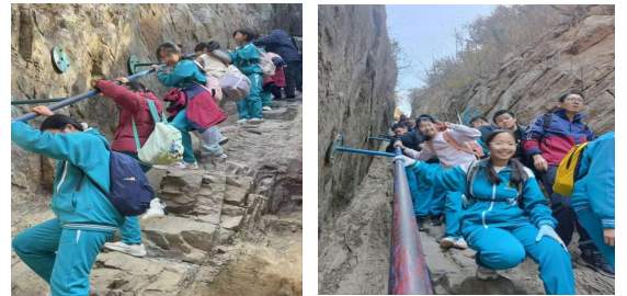 脚步丈量高度，汗水见证成长 ——山东师大二附中建大校区2025级寻幽藏龙涧徒步探自然