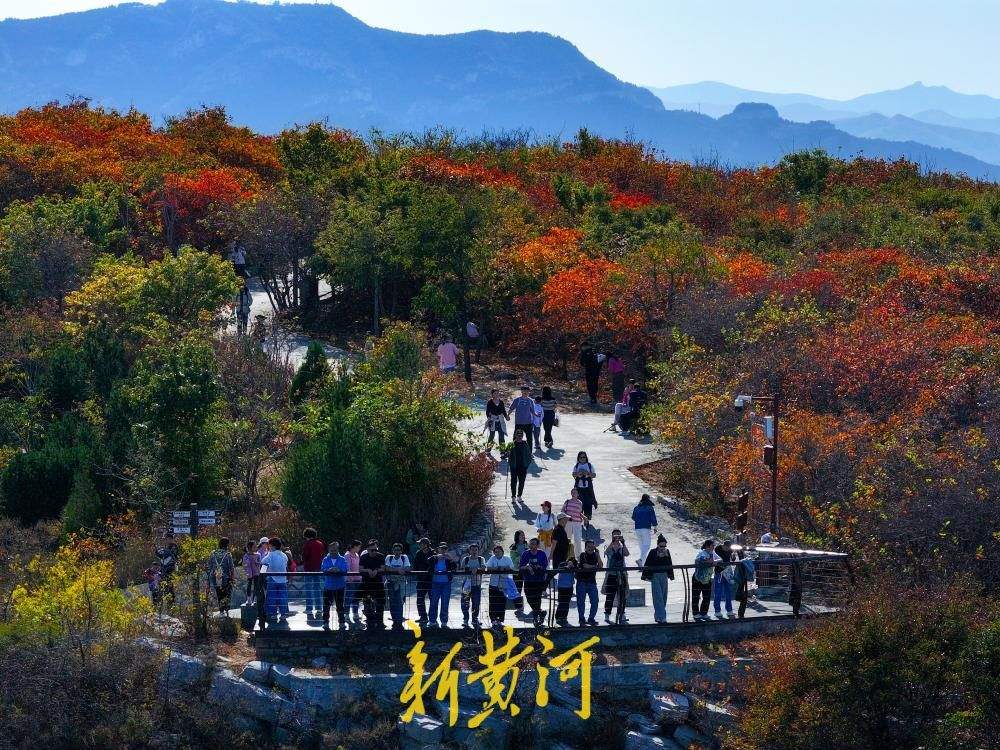 一年四季 泉在济南丨层峦焕彩！秋染蚰蜒山 登高赏彩林