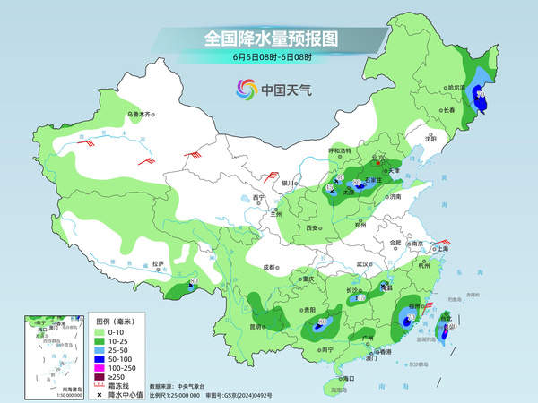 华北多地今天将退出高温圈 南方降雨发展局地有暴雨或大暴雨