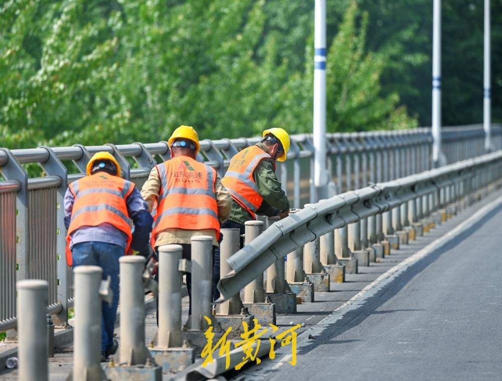 济南44岁黄河大桥（老桥）开启大修，计划今年年底前完工