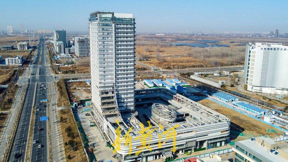 济南国际医学科学中心大型公交枢纽已初具规模