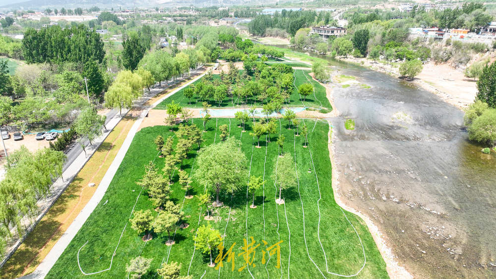 济南玉符河生态提升修复  打造特色生态露营地