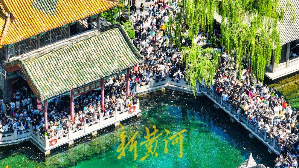 一年四季 泉在济南｜魅力满格人气爆棚，趵突泉景区实行单向通行