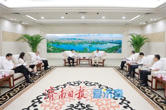 济南市人民政府山东财金集团德邦证券战略合作协议签署 刘强于海田会见梁雷并见证签约