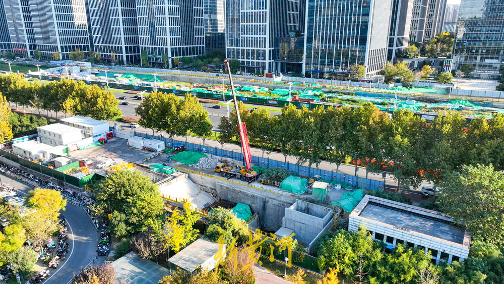 济南相邻“最近”的俩地铁站点地面模样“揭面纱”