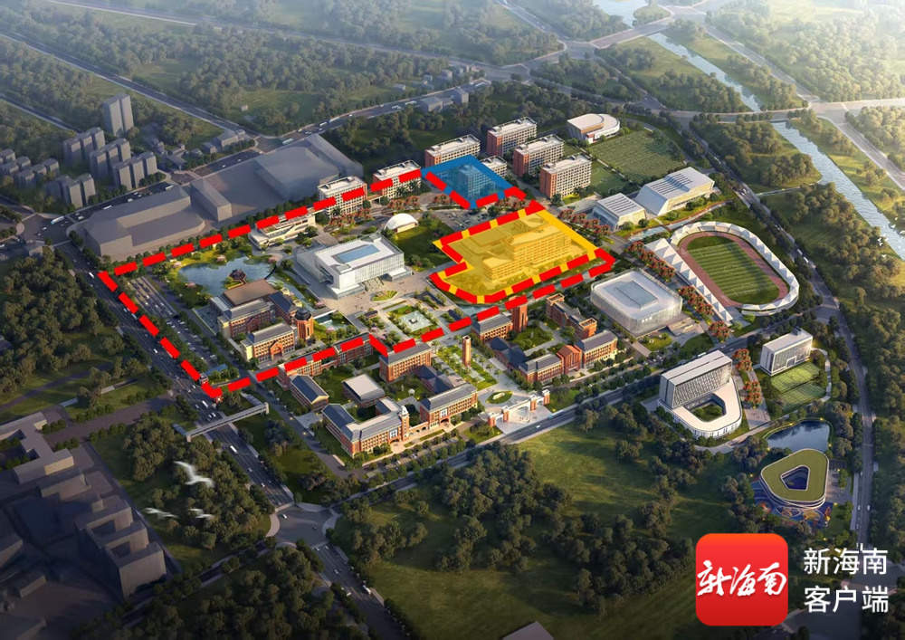 封顶收官！海南外国语职业学院东校区（一期）项目建设迎来里程碑