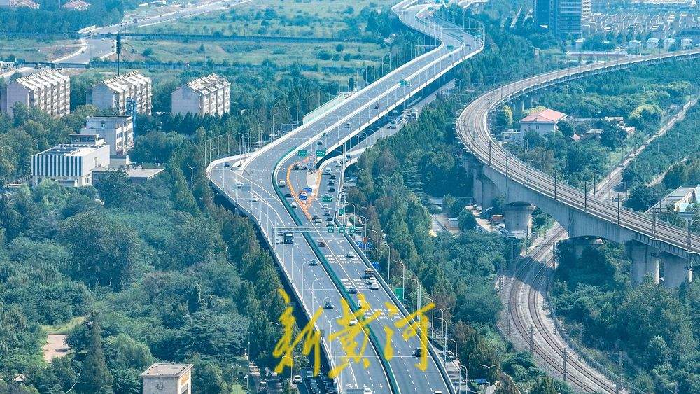 项目强省会｜济南工业北路快速路东延加速推进 高架车辆借道绕行