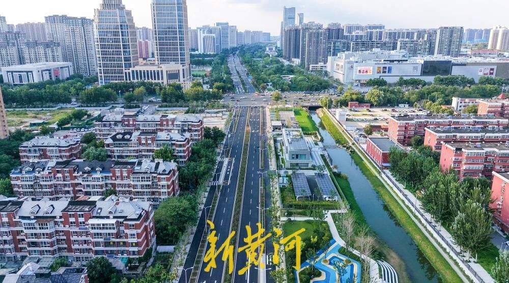 济南腊山河西路南延段全线通车，与滨河景观同步呈现
