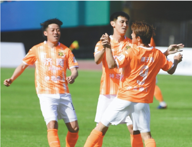 主场作战大胜济宁队 济南队取得齐鲁超赛“开门红”