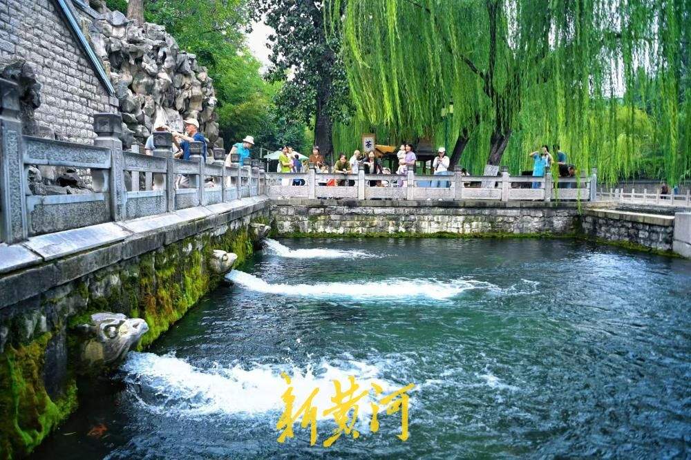 黑虎啸月奔涌，济南黑虎泉连续400天地下水位保持在29米以上