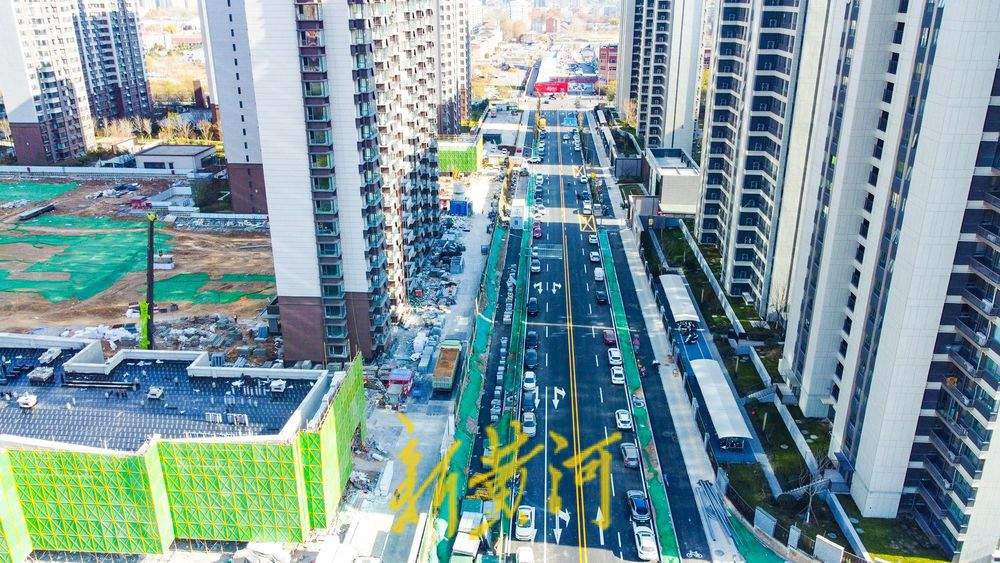 济南西客站片区三条道路贯通 路网升级助力商业综合体发展