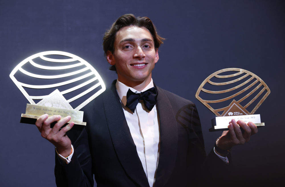 世界田联举行年度颁奖典礼 中国荣获两奖项