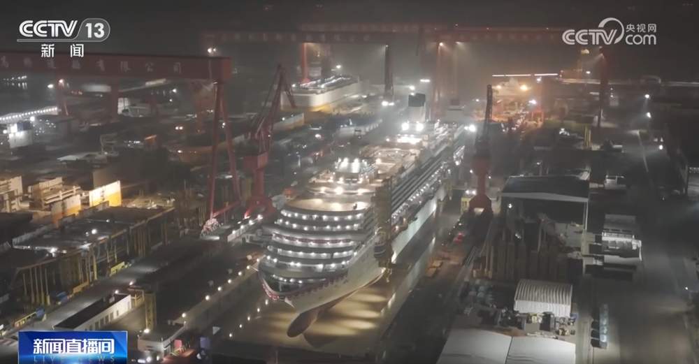 国产化率提升、建造效率更高 第二艘国产大型邮轮“爱达·花城号”要来了！