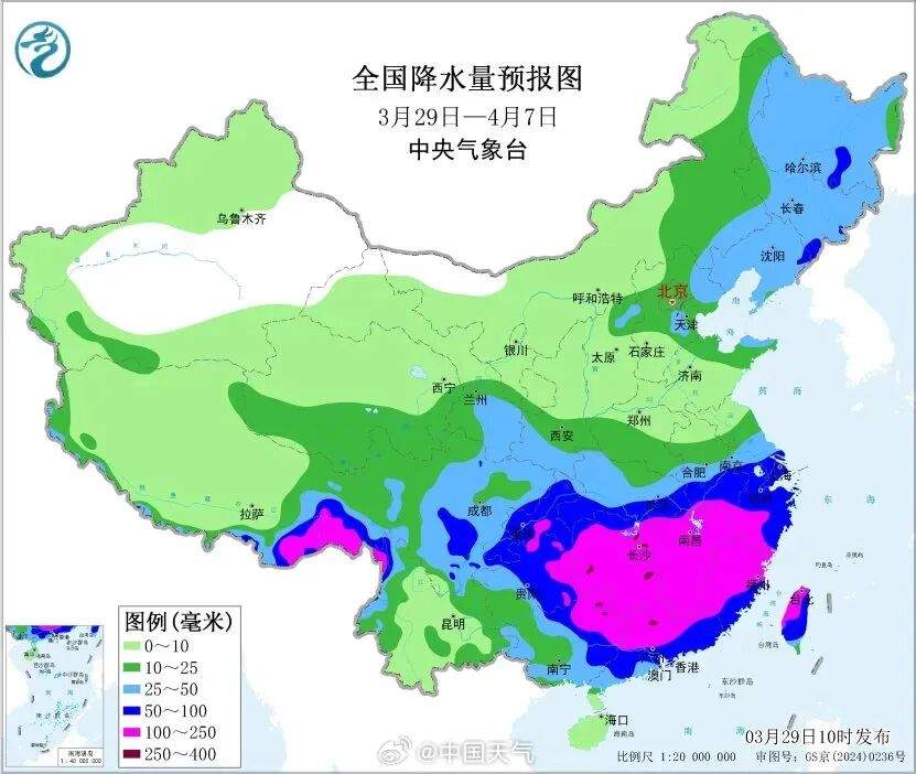 山东连续4天有雨：雷雨或阵雨+7～8级大风来袭