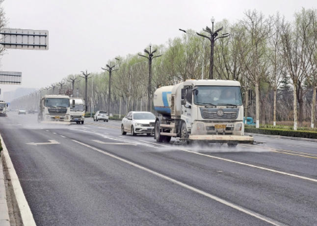 春风砺精兵 洁净护民生——济阳区环卫管护中心全力推进春季环境品质提升专项行动