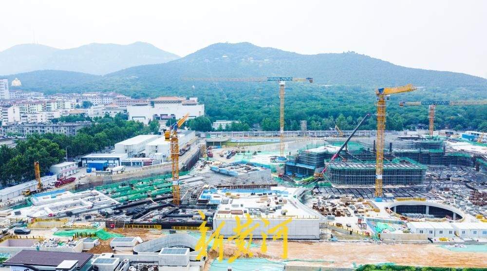 千佛山站TOD“长出”地面，济南首个地下轨道交通综合体雏形已现