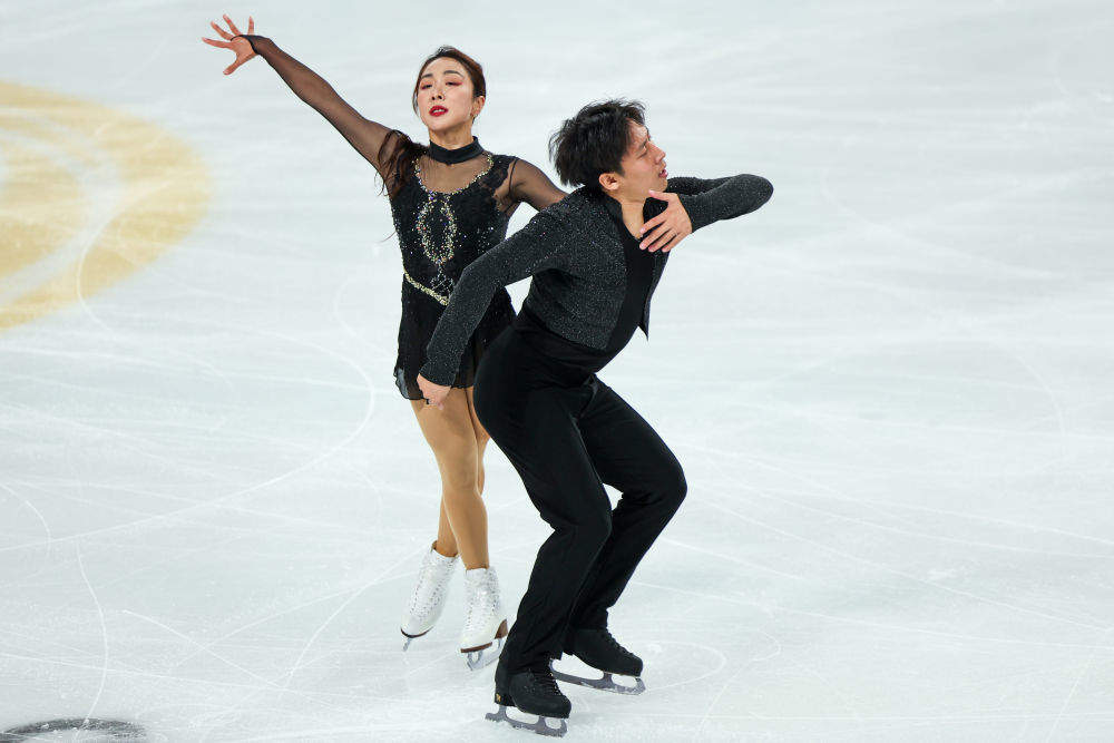 花滑中国杯:隋/韩复出首秀短节目第三
