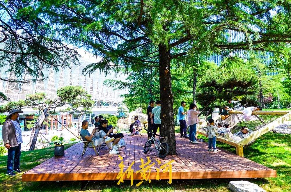 济南奥体中心景观提升，“大草坪”变身“微景区”