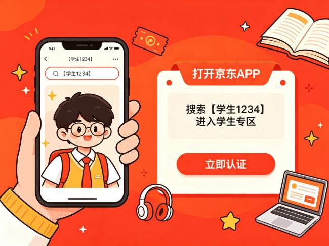 手机家电国补申领指南｜8月购买空调电脑手机如何参与国补？京东学生认证流程及补贴领取方法