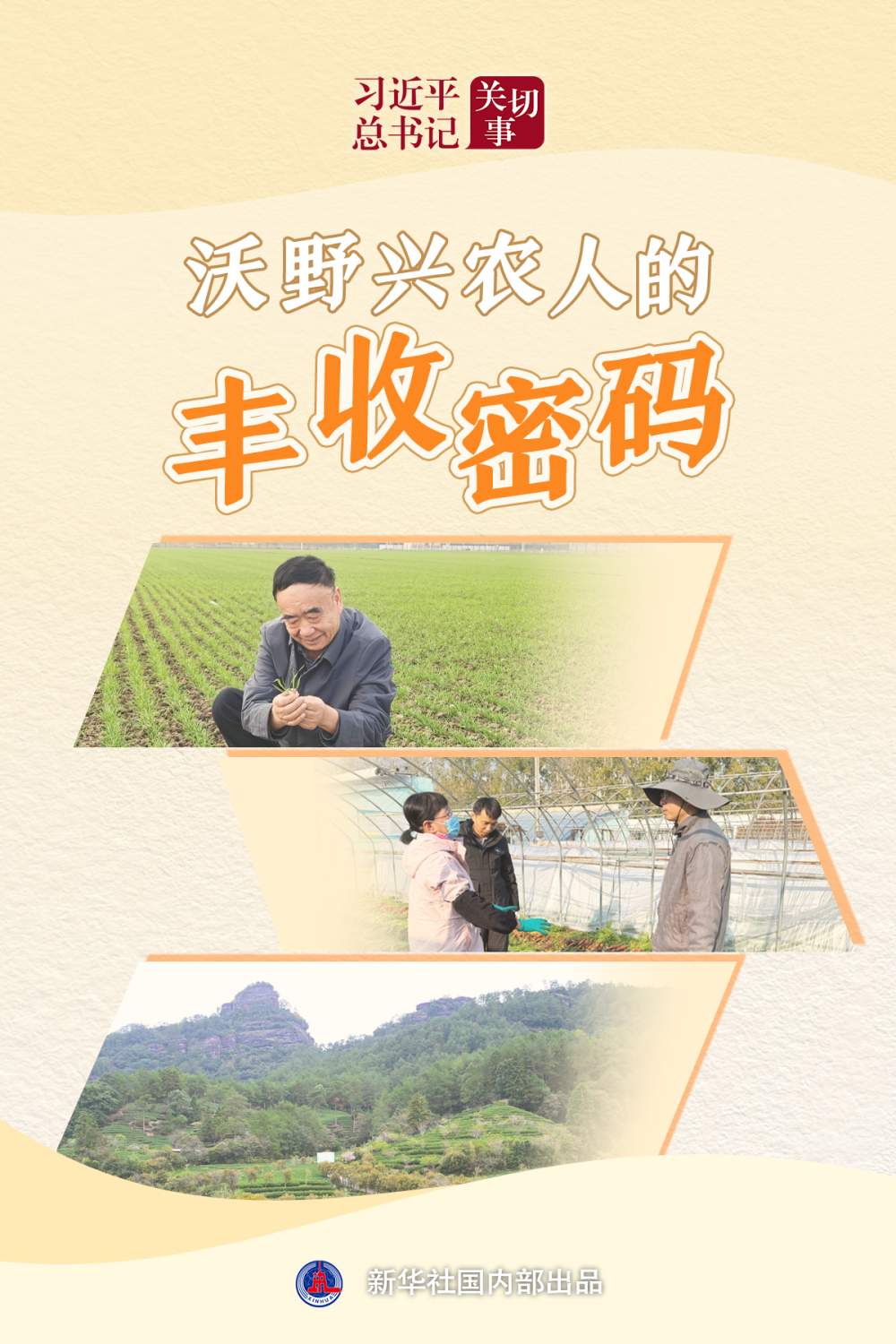 习近平总书记关切事·嘱托｜沃野兴农人的丰收密码