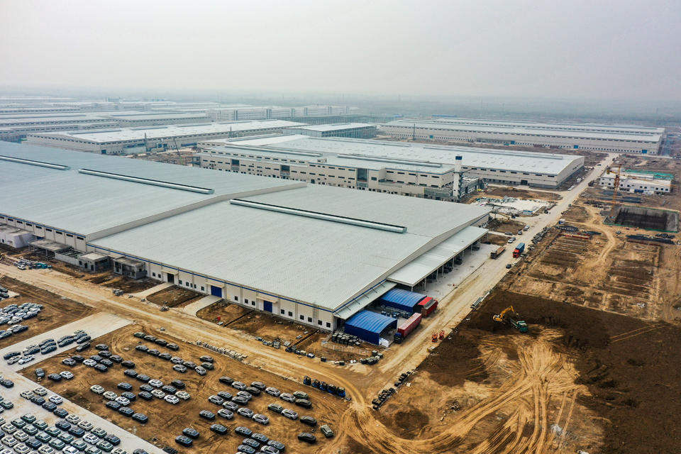 比亚迪济南基地新厂区加快建设，部分新厂房即将启用