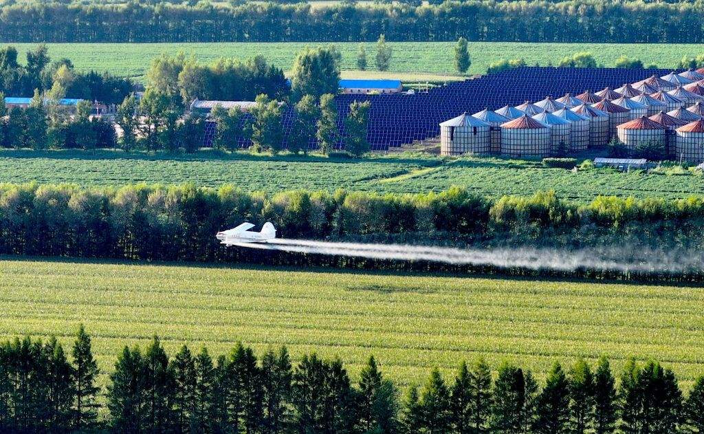 “飞防”护航丰产路 “北大荒”推进旱田航化作业