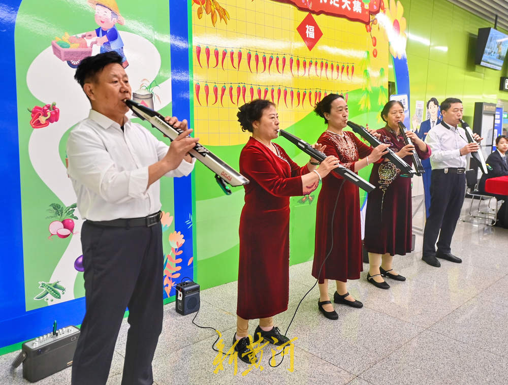 济南地铁变身“菜篮子” 3号线春日助农市集暖心开启